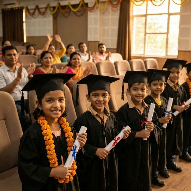 Kindergarten graduation ceremony